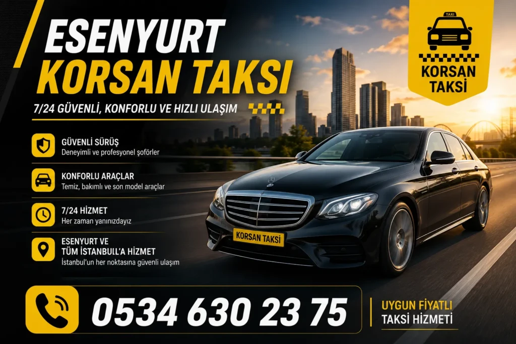 Esenyurt Korsan Taksi Fiyat Listesi